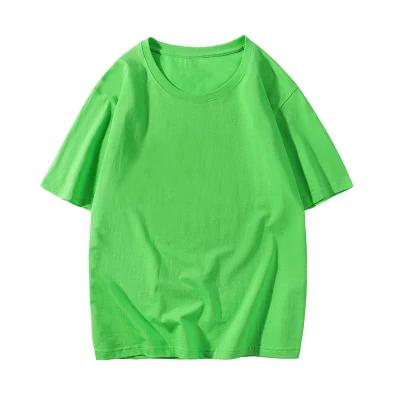 a green shirt on a white background