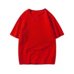 a red shirt on a white background